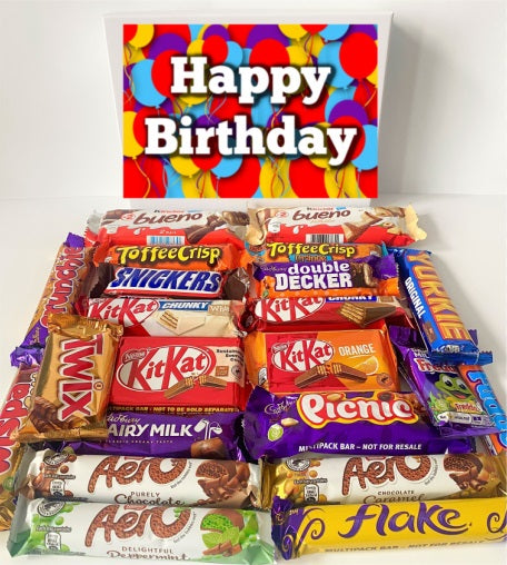 Personalised Mega Mix Luxury Chocolate Gift Box Chocolate Hamper Halal