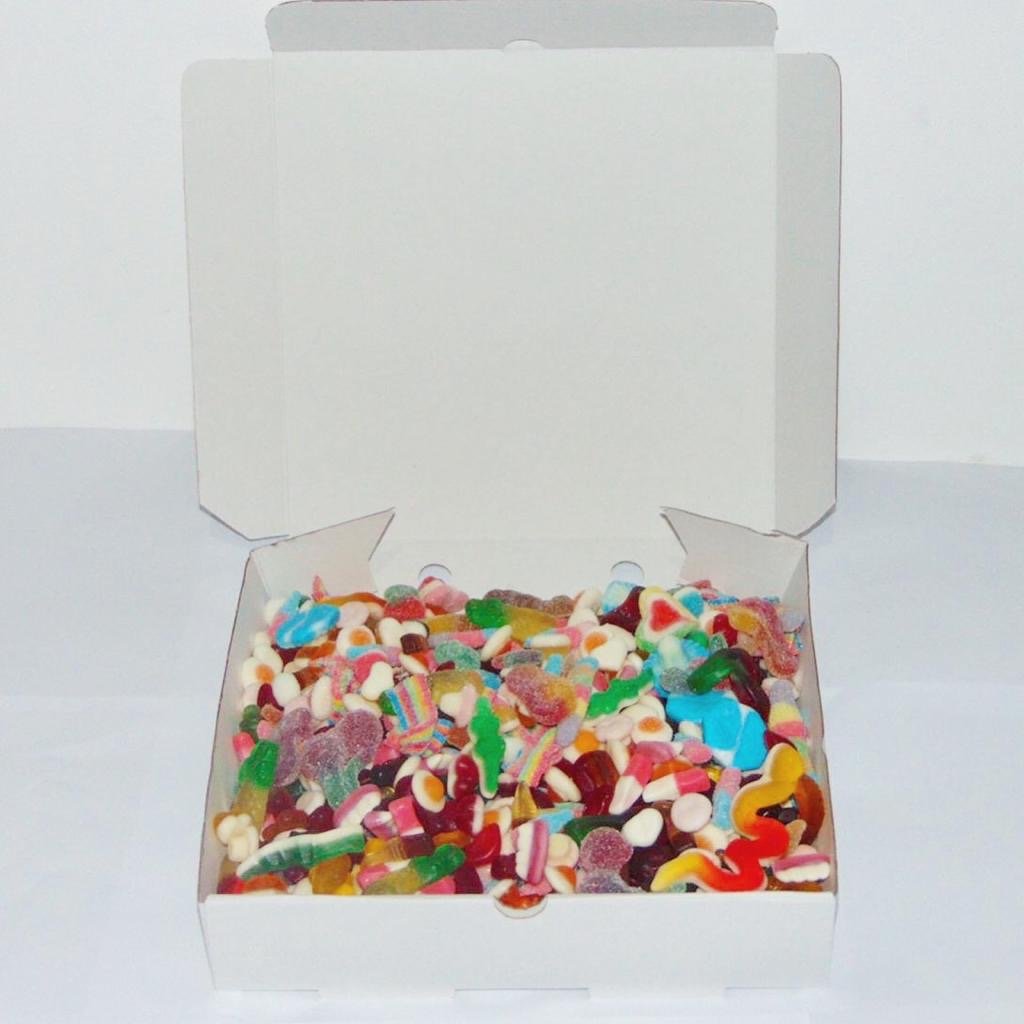 "NO.1 DAD" Giant Halal Pick 'n' Mix Sweet Box / Half and Half Box