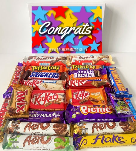 Personalised Mega Mix Luxury Chocolate Gift Box Chocolate Hamper Halal