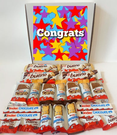 Personalised Kinder Chocolate Gift Box Hamper
