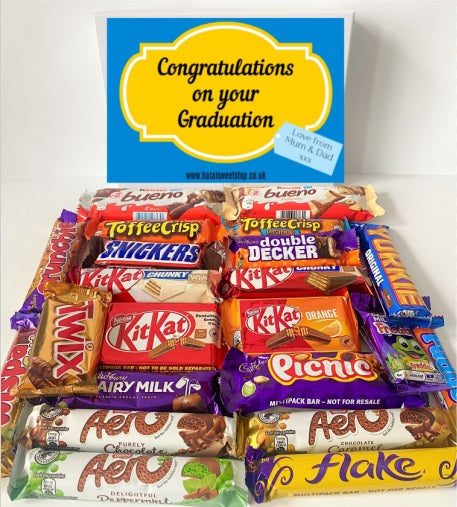 Personalised Mega Mix Luxury Chocolate Gift Box Chocolate Hamper Halal