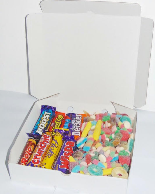 Personalised Halal Half and Half Sweet & Chocolate Box