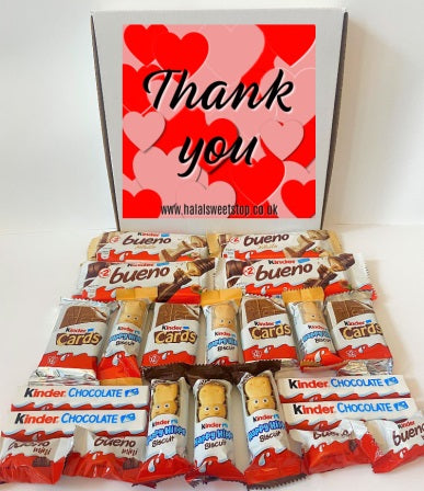 Personalised Kinder Chocolate Gift Box Hamper