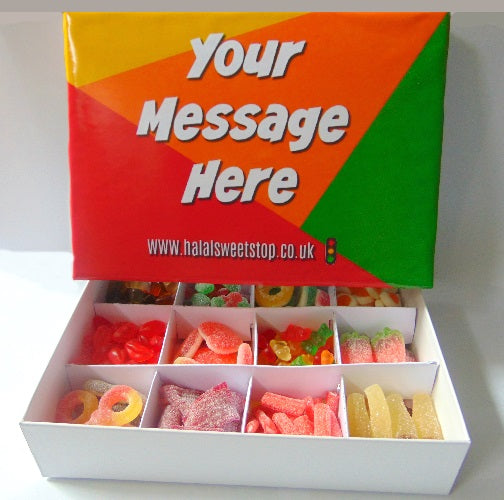 Personalised Large Halal Luxury Sweet Gift Box