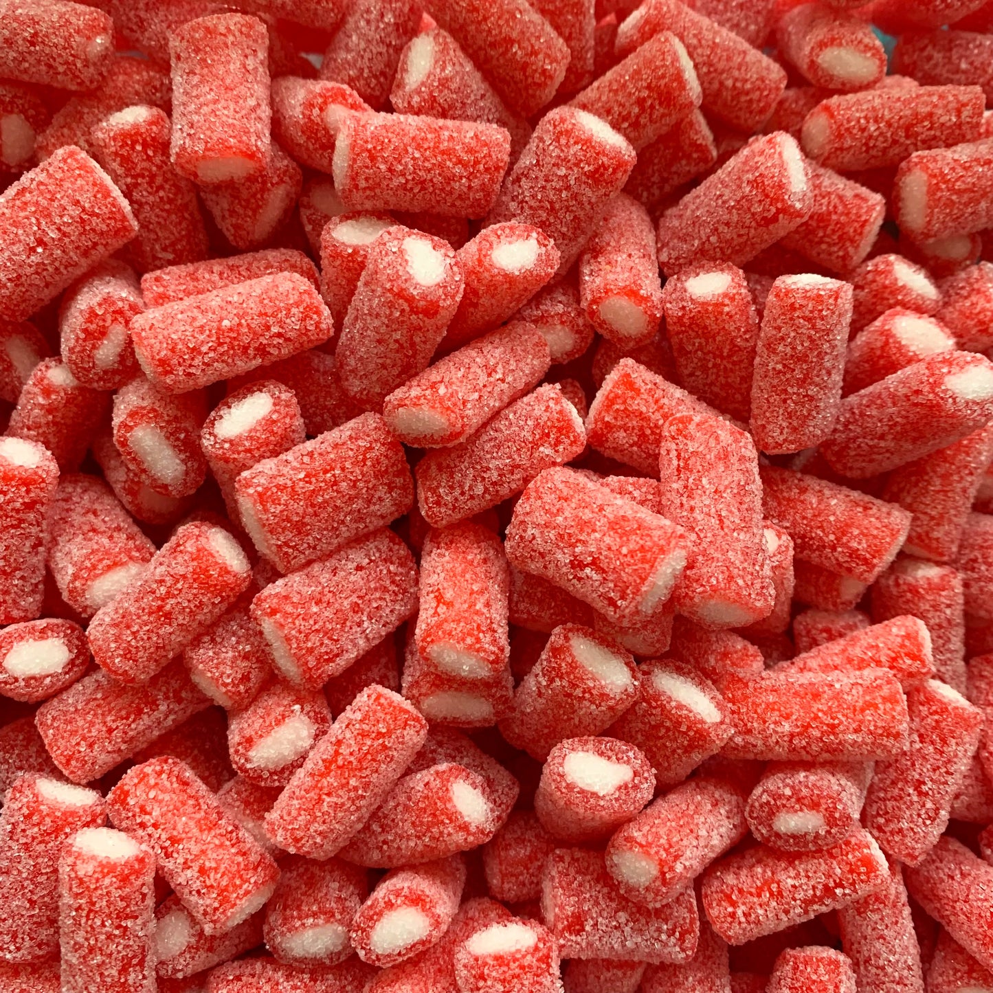 Mini Fizzy Strawberry Pencils Halal Sweets