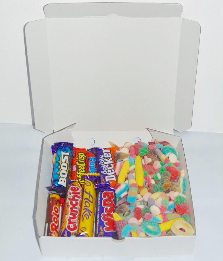 "Happy Mother's Day" Giant Halal Pick 'n' Mix Sweet Box / Half and Half Box