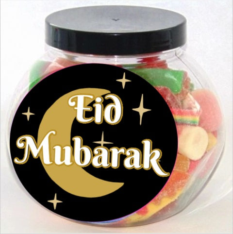 Personalised Eid/ Ramadan Halal Pick N Mix Sweet Jar