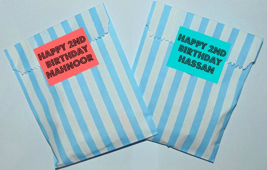 Personalised Halal Pick N Mix Sweet Bags