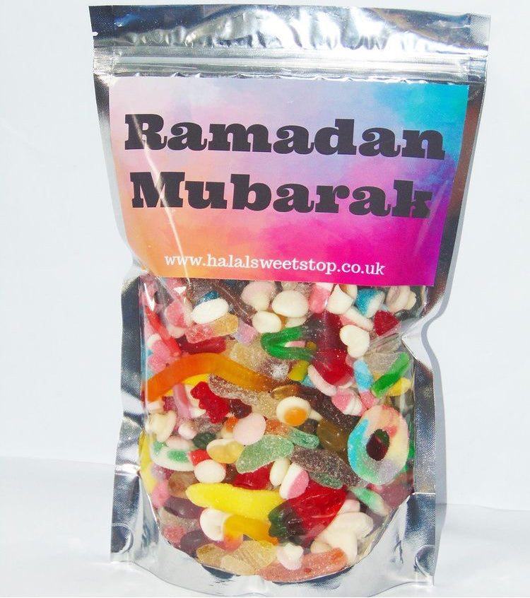 1kg Halal Ramadan Mubarak Mega Bag