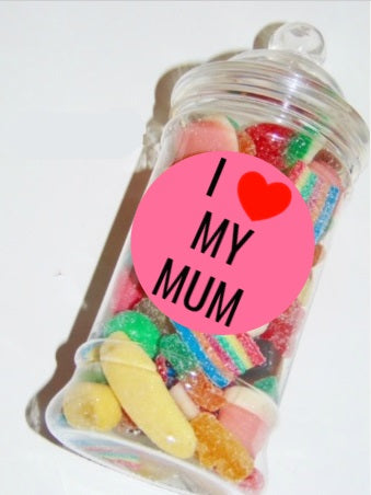 "I Love My..." Personalised Halal Pick 'n' Mix Sweets Jar