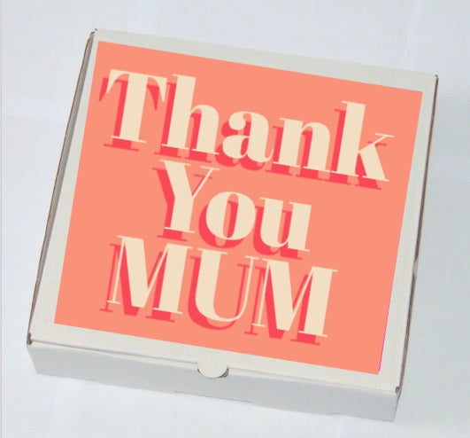 "Thank You Mum" Giant Halal Pick 'n' Mix Sweet Box / Half and Half Box