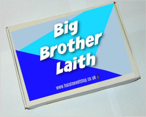 Personalised Big Brother Chocolate Letterbox Gift Halal
