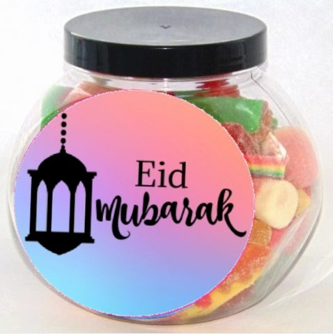 Ramadan/Eid Mubarak Halal Pick and Mix Sweet Jar Gift