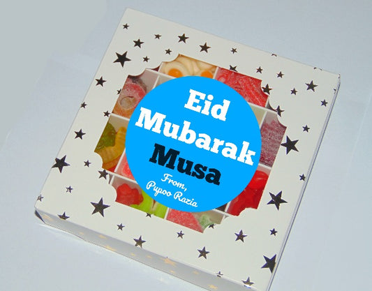 Personalised Halal Sweet Gift Box
