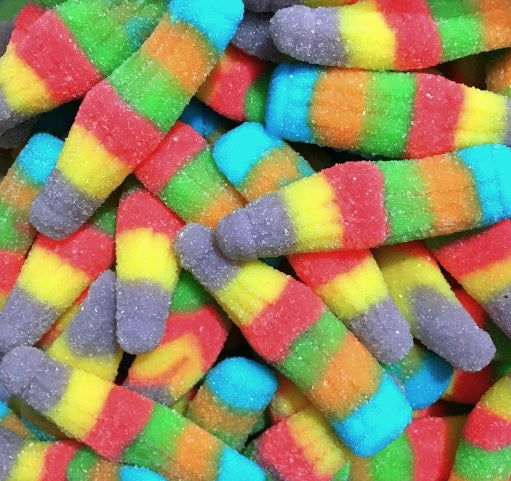 Fizzy Rainbow Bottles Halal Sweets