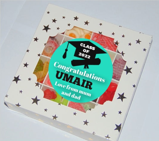 Personalised Graduation Halal Sweet Gift Box
