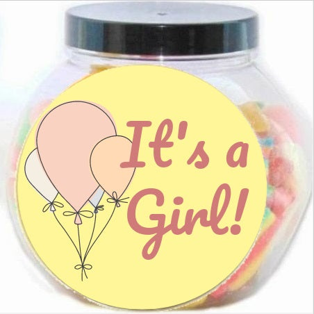 It's a girl! Halal Pick N Mix Sweet Jar New Arrival