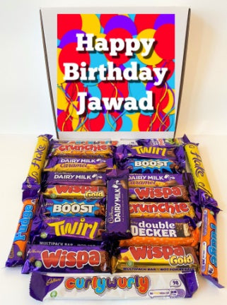 Personalised Cadburys Chocolate Gift Box Chocolate Hamper Get Well Soon