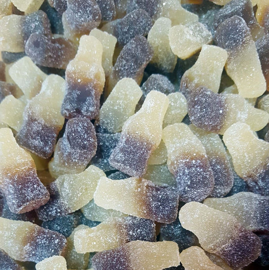 Mini Fizzy Cola Bottles Halal Sweets