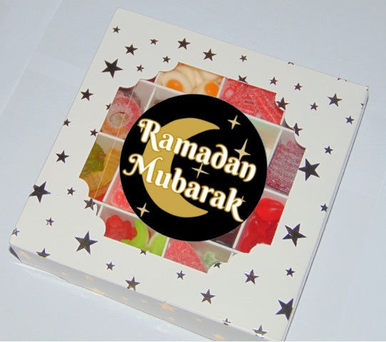 Personalised Eid/Ramadan Mubarak Halal Sweet Gift Box