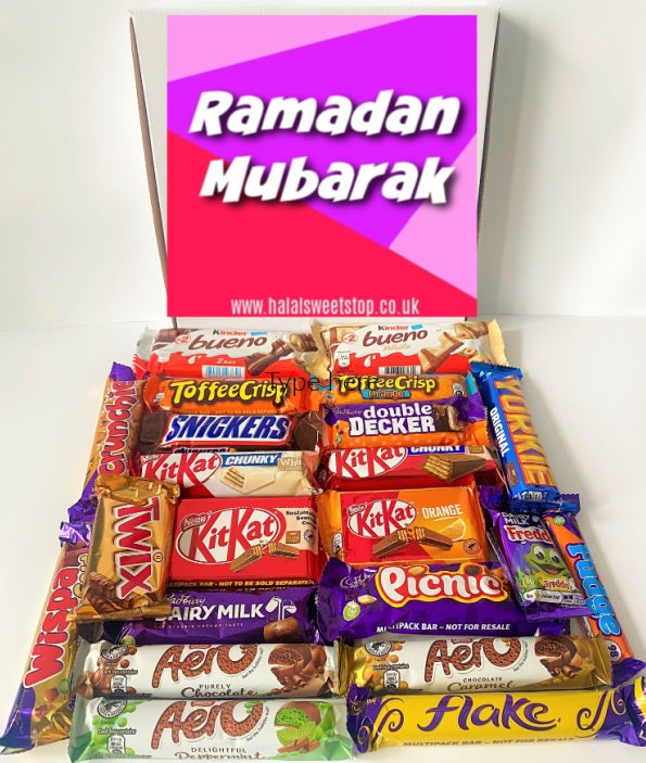 Eid/Ramadan Mubarak Mega Mix Chocolate Gift Box Chocolate Hamper