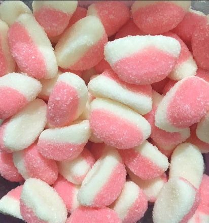 Strawberry Puffs Halal Sweets